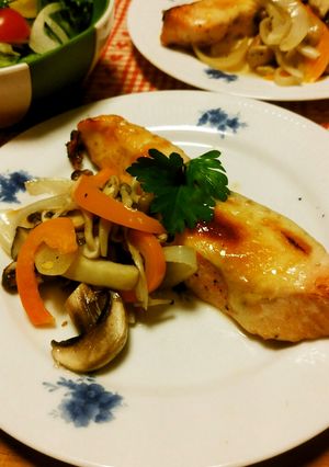 簡単♪ノルウェーサーモンのチーズ焼き-レシピのメイン写真