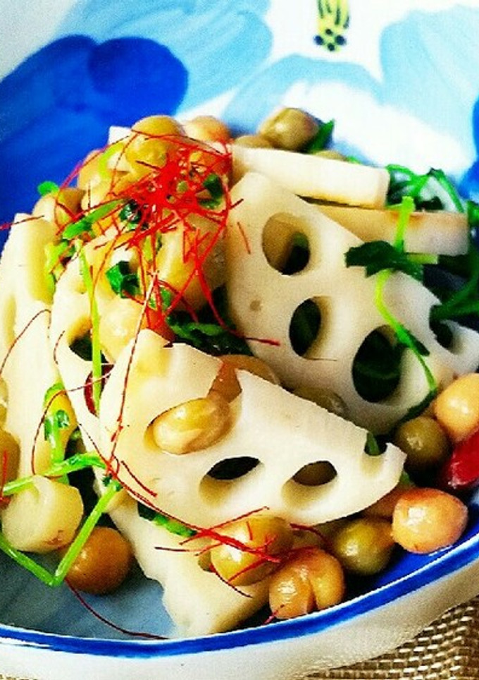 ✨レンコンと豆、豆苗の炒め✨-レシピのメイン写真