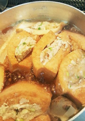 厚揚げの肉挟み-レシピのメイン写真
