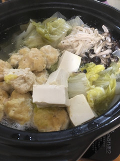 あっさり白菜と鶏団子no鍋-レシピのメイン写真