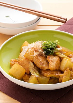 鶏むね肉と大根の炒め煮-レシピのメイン写真