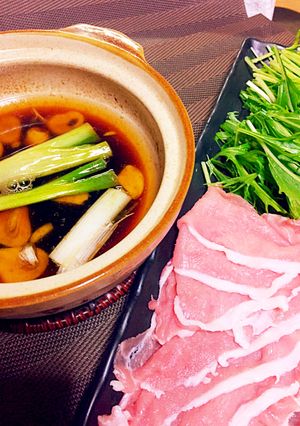 簡単で美味しい！オイルしゃぶしゃぶ-レシピのメイン写真