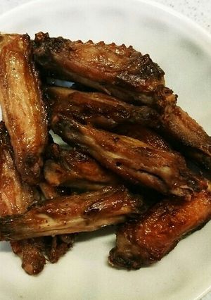 手羽中のこんがりにんにく醤油焼き-レシピのメイン写真
