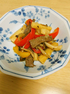 牛肉と秋野菜の炒めもの-レシピのメイン写真
