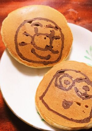 お絵描きパンケーキ-レシピのメイン写真