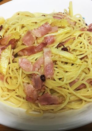 じゃがいもとベーコンのパスタ-レシピのメイン写真