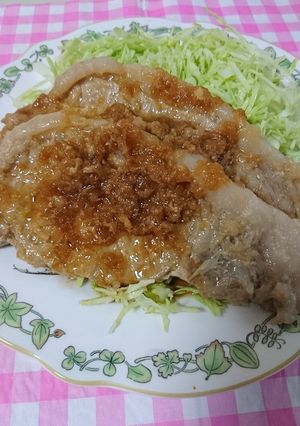 ポークステーキ。夕食に簡単!-レシピのメイン写真