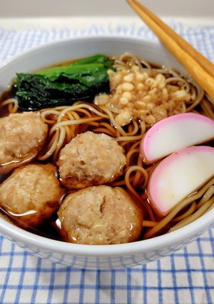 ふわふわ鶏団子そば-レシピのメイン写真