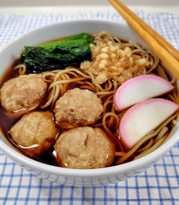 ふわふわ鶏団子そば-レシピのメイン写真
