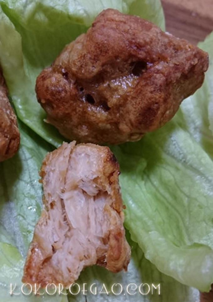 大豆ミートの揚げないから揚げ-レシピのメイン写真