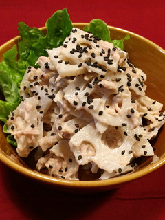 レンコンとツナのサラダ☆鍋料理の副菜にも-レシピのメイン写真