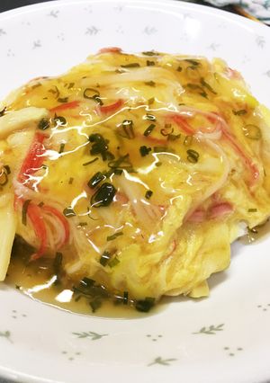 子供と作る！ふわふわ天津飯-レシピのメイン写真