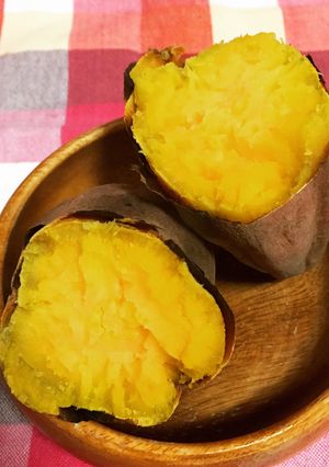 簡単♡ホクホクねっとり安納芋の焼き芋-レシピのメイン写真