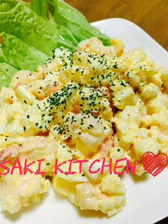 ♡海老のぷりぷり卵サラダ♡-レシピのメイン写真