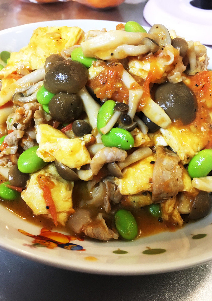 豚肉のトマ玉中華炒め-レシピのメイン写真