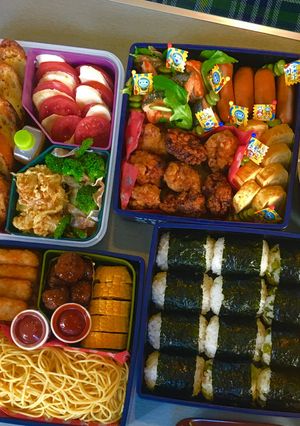 小学校運動会のお弁当(*^^*)-レシピのメイン写真