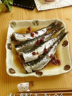 さっぱり味☆簡単な鰯の梅煮♪-レシピのメイン写真