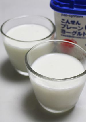 簡単!すっぱくない!やわやわヨーグルト-レシピのメイン写真