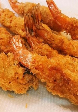 簡単！バッター液でさくさく海老フライ-レシピのメイン写真