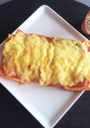 簡単！男飯！ピザ厚揚げ-レシピのメイン写真