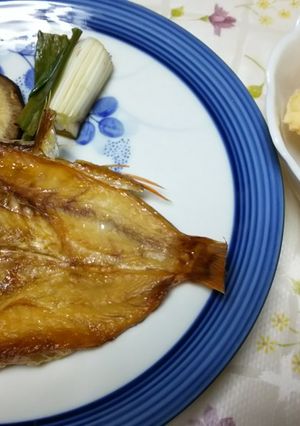 魚の干物と簡単和風付け合わせ！-レシピのメイン写真