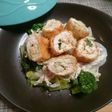 鶏ささみのロールフライde温野菜サラダ