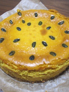 かぼちゃのベイクドチーズケーキ-レシピのメイン写真