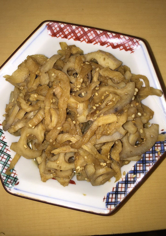 蓮根と切り干し大根のキンピラ-レシピのメイン写真