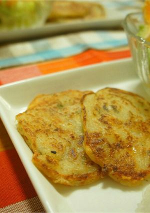 【食べ残し救済】もちもち！うどんチヂミ-レシピのメイン写真