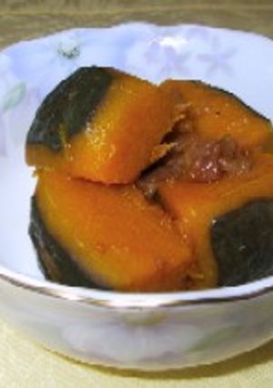 かぼちゃの梅干煮-レシピのメイン写真