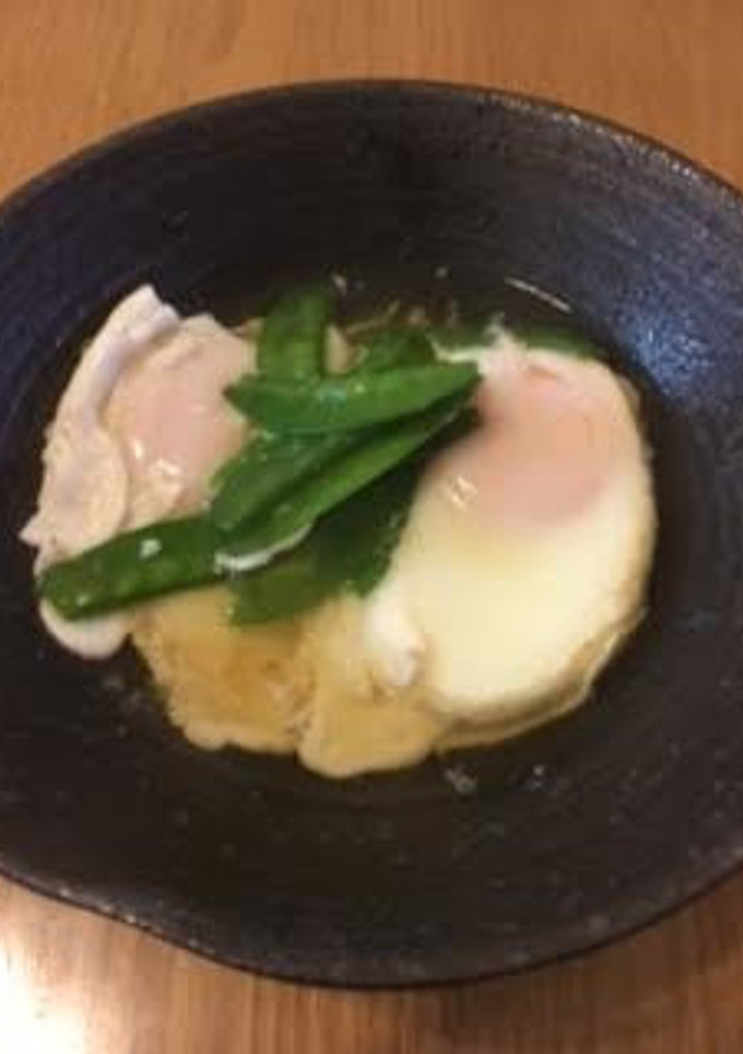 【簡単】【時短】うちの定番♡きぬさや卵煮-レシピのメイン写真