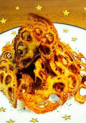 おやつに♪おつまみに♪れんこんチップス☺-レシピのメイン写真