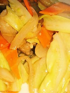 ボリュームたっぷり♪豚野菜 塩麹炒め-レシピのメイン写真