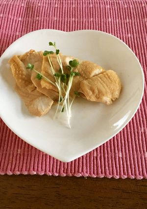 調味料２つで簡単しっとり！やみつき鶏ハム-レシピのメイン写真