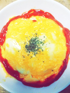 バターたっぷりしめじのオムライス-レシピのメイン写真