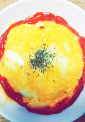 バターたっぷりしめじのオムライス-レシピのメイン写真