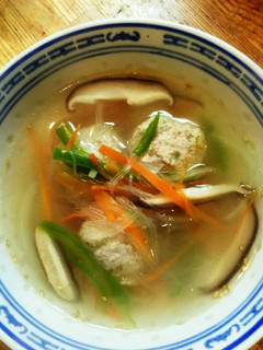 肉団子と春雨の中華スープ-レシピのメイン写真