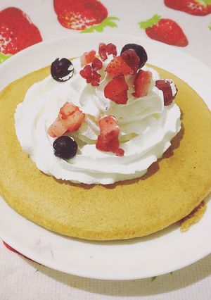 全粒粉ホットケーキ*-レシピのメイン写真