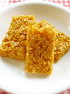 コーンフレークのおこし・保育園給食-レシピのメイン写真