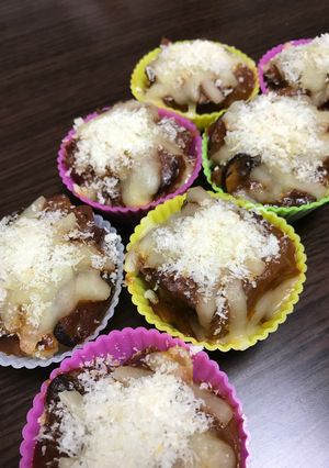 お弁当に！ハヤシライスのリメイクグラタン-レシピのメイン写真