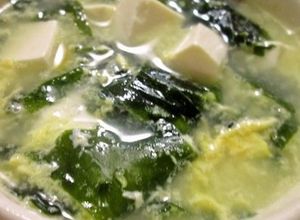 豆腐とわかめの柚子胡椒入り卵スープ-レシピのメイン写真