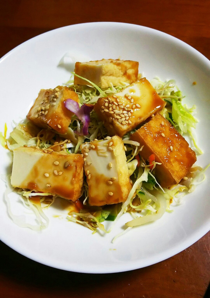 厚揚げの中華風もやしサラダ-レシピのメイン写真