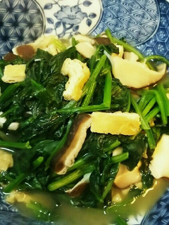 ほうれん草のおあげ煮-レシピのメイン写真