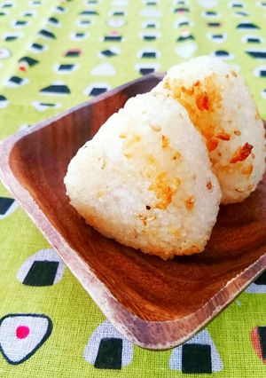 お鍋のお供に☆無限！？焼きおにぎり。-レシピのメイン写真