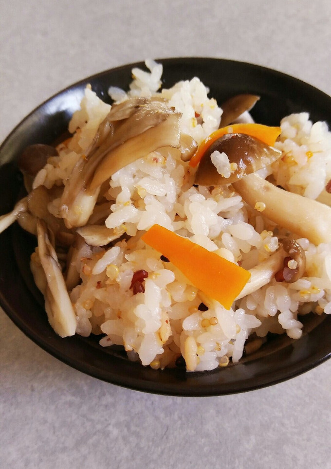 プチっと簡単きのこご飯-レシピのメイン写真