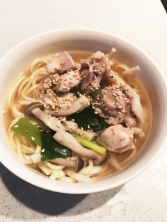 きのことやわらか鶏肉の優しいおうどん-レシピのメイン写真