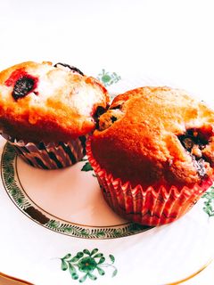 簡単 美味しい ブルーベリーマフィン-レシピのメイン写真