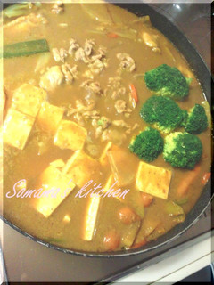スパイシー カレー鍋-レシピのメイン写真