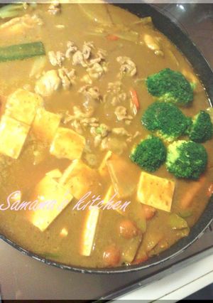 スパイシー カレー鍋-レシピのメイン写真