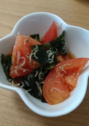 トマトのさっぱり酢の物-レシピのメイン写真